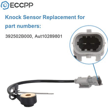 ECCPP Knock Detonation Sensor with Harness compatible with 2012 2013 2014 2015 Kia Rio 2012-2014 Hyundai Accent 392502B000