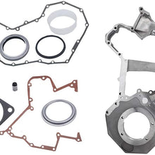 labwork Timing Gear Housing Case Kit Fit for 1994-1998 Dodge 5.9L 12 Valve Cummins Pump 3936256
