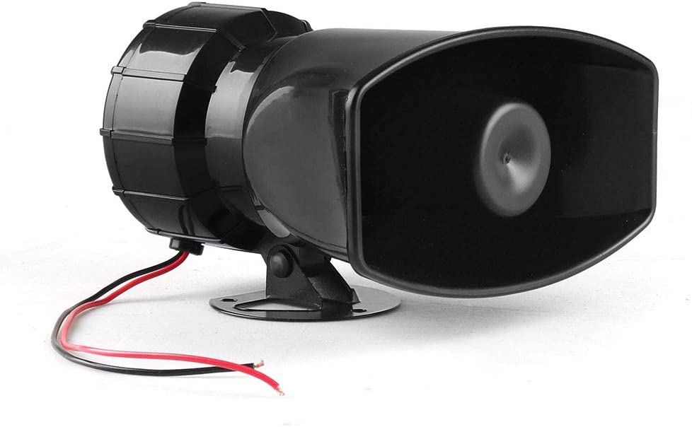 12V 7 Sounds 130dB Wireless Electronic Siren Loud Car Warning Alarm Police Fire Siren Horn Car ccessories