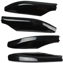 TBvechi Roof Rack Leg Cover for Original Car Luggage Rack, 4Pcs Black ABS Roof Rack Bar Rail End Protection Cover Shell for Toyota Land Cruiser Prado Fj120 2003-2009