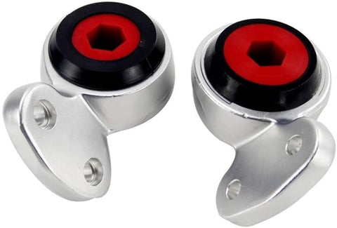 MSJFUBANGBM Front Control Arm Bushings for BMW E46 E85 325I 330I Z4 99-06 PQY-CAB16 OE:31126757623 31126757624 (Color : Silver)