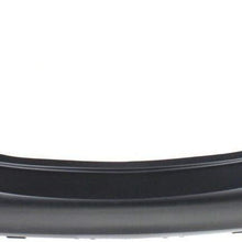 Rear Bumper Cover For 2015-18 Mercedes Benz C300 Sedan w/Parktronic Holes CAPA