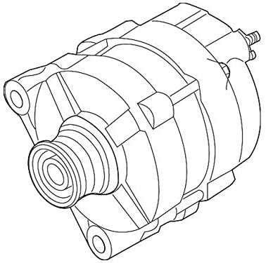 Nissan 2310M-ZW40BRW Alternator Assembly