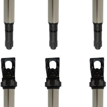 MAS Ignition Coil Pack Set of 6 Compatible with Bmw Mini Rolls-Royce L6 L8 C1404 Uf522 Uf515