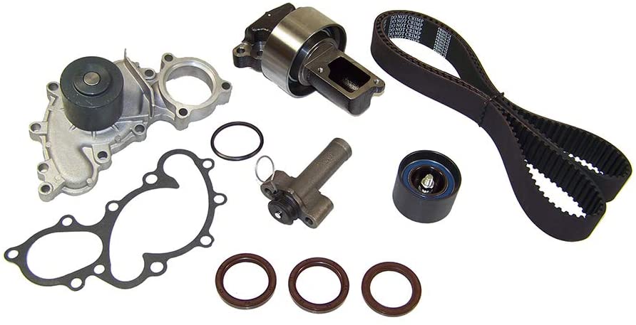 DNJ TBK950CWP Timing Belt Kit with Water Pump/For 1993-1995 / Toyota / 4Runner, Pickup, T100 / 3.0L / SOHC / V6 / 12V / 2959cc / 3VZE