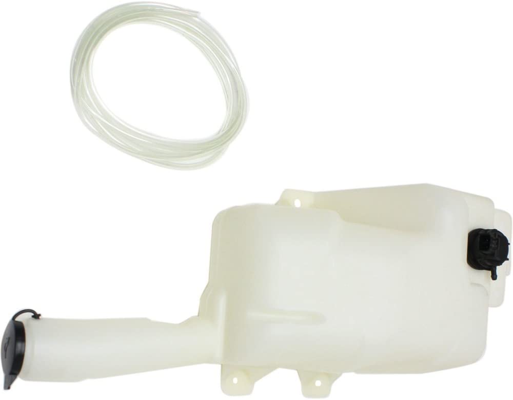 Windshield Washer Tank Assembly compatible with Mazda 6 03-04 Large Tank W/Pump Cap and Sensor Sedan