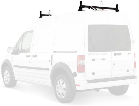 Vantech Transit Connect 2010-13 H1 2 bar Ladder roof Rack Low Profile 39