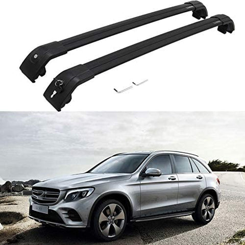 HEKA Cross Bar for Mercedes-Benz GLC X253 2016-2021 Crossbar Roof Rail Rack Luggage