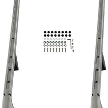 OCPTY Top Rails Roof Rack Fit For Land Rover LR3 2005-2009,for Land Rover LR4 2010-2016 Luggage Racks Rooftop Cargo Carrier Bag Luggage Kayak Canoe Bike Snowboard Skiboard