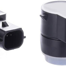TUPARTS 20908127 New PDC Parking Sensor Backup Assist Sensor Fit for Cadillac Escalade,Chevy Silverado 1500 2500 HD 3500 HD/Avalanche,Suburban 1500 2500,GMC Sierra 1500 2500 HD 3500 HD Yukon (4PCS)