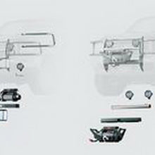 WARN 60319 Trans4mer Grille Guard, Fits: GMC Sierra 1500 HD (2001-2002), Sierra 2500 (1999-2002), Yukon XL 2500 (2000-2006), Black