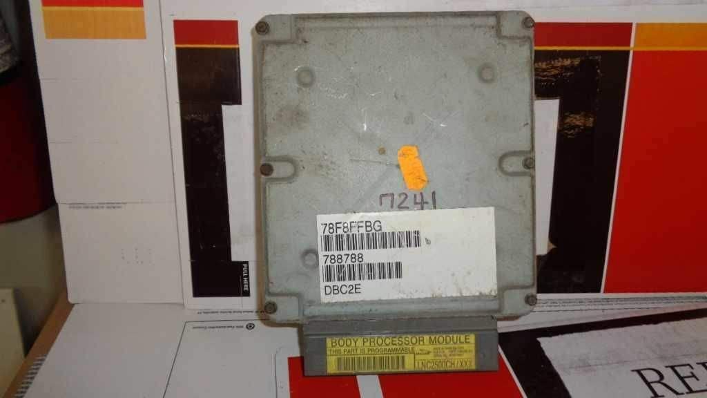 REUSED PARTS Chassis ECM Body Control BCM Behind Glove Box Thru VIN F20644 FITS 00 XJ8 11748