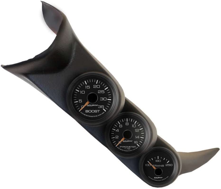 Auto Meter 7086 Gauge Works Triple Pillar
