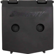 SuperATV Insulated Cargo Cooler Box For 2020+ Kawasaki Teryx KRX 1000 | Heavy Duty Bed Storage Box with Sealed Lid, Drain Plug, and Dual Cup Holders | 30-Liter Capacity!