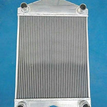 56MM Aluminum Radiator+Fan For Ford 2N / 8N / 9N Tractor W/Flathead V8 Engine MT