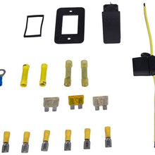 Lippert Components 379403 Rectangular Switch/Power Pak (Switch MIN RECT. & Power PAK)