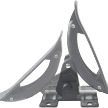 DrSportsUSA Car Rack Kayak Canoe Universal Carrier with Bow and Stern Lines Car Roof Kayak Canoe Gunwale Brackets