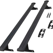 AOKAILI Black Aluminum Roof Rack Cross Bar Crossbars Luggage Carrier For 2018-2020 Equinox