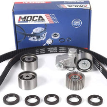 MOCA Timing Belt Kit with Tensioner for 1999-2011 Subaru Impreza & 1999-2010 Subaru Forester & 2006-2007 Subaru Outback 2.5L EJ22 EJ25 Engine #TCK304A