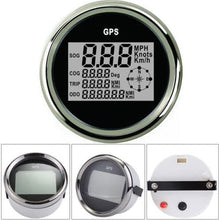 ELING Universal Digital GPS Speedometer Speedo Gauge ODO COG Trip for Car Motorcycle Truck Yacht Vessel 3-3/8'' (85mm) 9-32V