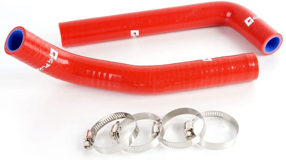 Silicone Radiator Coolant Hose Kit Clamps For Yamaha YFZ450 YFZ 450 2004 2005 2006 2007 2008 Red