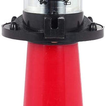 Suuonee Car Alarm Horn, 12V 110DB Auto Truck Antique Vintage Old Style Horn Siren AHH-OOO-GAH AHOOGA OOGA(Red) (Red)