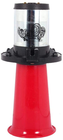 Suuonee Car Alarm Horn, 12V 110DB Auto Truck Antique Vintage Old Style Horn Siren AHH-OOO-GAH AHOOGA OOGA(Red)