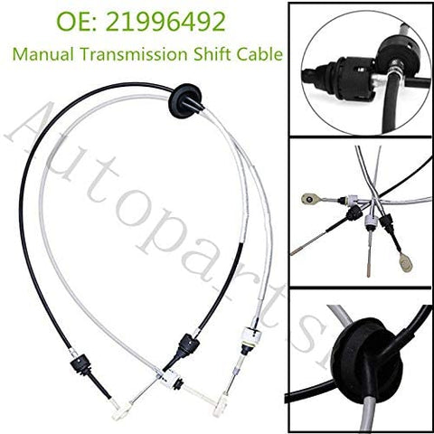 21996492 EB03AN 2199 6492 Manual Transmission Shift Cable For 2004-2007 Saturn Vue 2.2L 2.5L OEM