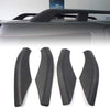 Three T 4PCS Car Roof Rack Rail Cover End Protection Exterior Leg Cover Shell Cap Fit for Land Rover Freelander 2 2006-2014