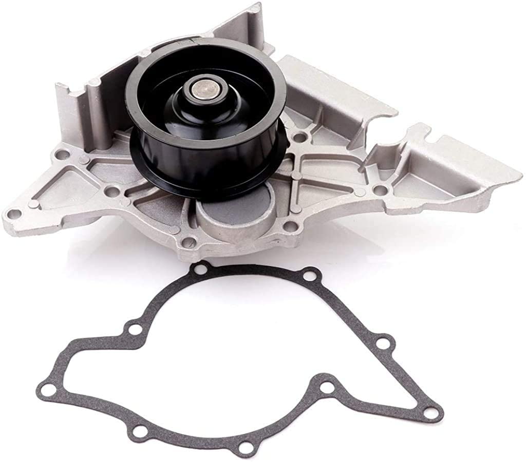 CCIYU Timing Belt Water Pump with Gasket Tensioner Bearing Fits 1998-2005 Audi A4 Quattro A6 Quattro Volkswagen Passat 2.8L V6 DOHC AHA ATQ