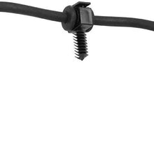 X AUTOHAUX Car ABS Wheel Speed Sensor for Chevrolet Trailblazer GMC 15158254 Front Left or Right DC 12V