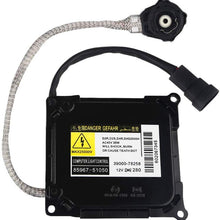 WMPHE HID Headlight Ballast for Lexus,Toyota Prius, Avalon Replaces# 85967-51040, 81107-33761, 81107-12A80, 81107-30D30, DDLT003, KDLT003 -Xenon Headlight Control Unit with Igniter & Power Cable