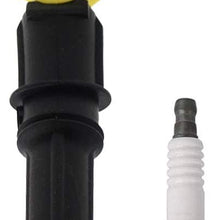 ENA Spark Plugs and Heavy Duty Ignition Coils Set of 8 compatible with E-150 E-250 Lincoln Towncar 1998-2012 FD503 SP413