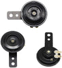 YYHZ Universal Motorcycle Horn kit 12V/48V 105db Round Loud Horn Speakers Scooter Bracket for Electric Bike (Color : 12V)