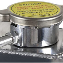 Spec-D Tuning 3 Core Manual Transmission 20" Driver/Left Side Radiator for 1967-1970 Ford Mustang/Falcon V8