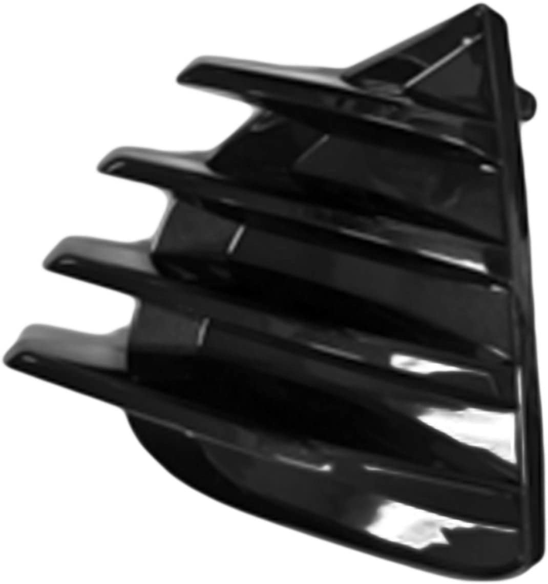 2017-2019 Toyota Corolla Driver Side Fog Light Hole Cover; For Se/Xse And 50Th Anniversary Models; Black; Made Of Plastic Partslink TO1038203