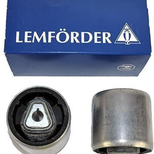 BMW Upper Control Arm Tension Strut Bushing Set Front Lemforder OEM 31120393540 (x2)