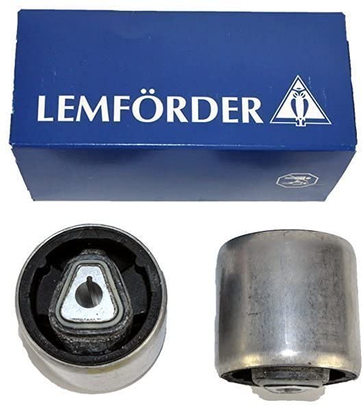 BMW Upper Control Arm Tension Strut Bushing Set Front Lemforder OEM 31120393540 (x2)