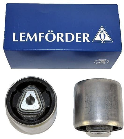 BMW Upper Control Arm Tension Strut Bushing Set Front Lemforder OEM 31120393540 (x2)