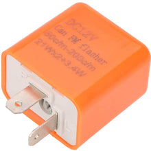 5pcs/set 12v 2 pin Electronic Turn Signal Flasher Relay, Turn Signal Flasher Relay for Led Lights