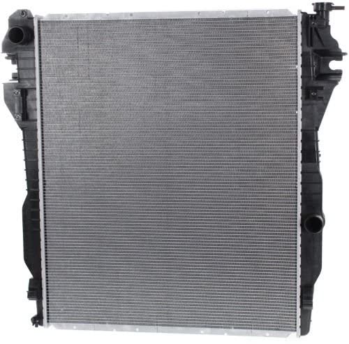 Make Auto Parts Manufacturing Premium Aluminum Radiator Assembly 6.71 Eng. For Ram 2500 2011-2012 & For Ram 3500 2011-2012 - CH3010362