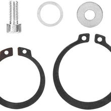 A/C Compressor Clutch, CL-FOR0810 Air Condition AC Compressor Clutch Assembly Kit with Bearing & Pulley & Electromagnetic Coil & Front Plate for Subaru Impreza Forester 08-10