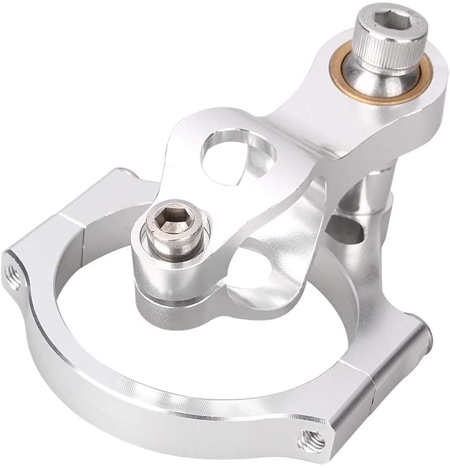 Mallofusa Motorcycle Stabilizer Steering Damper Bracket Mount Holder Kit Compatible for Ducati 848 2008 2009 2010 Gold