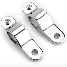 Jiewei Premium Quality Motorbike Accessories Motorcycle Universal 30-35mm Abar Bullbar Bull Nudge Bar Spot Brackets Clamps Stainless Steel MotorAccessories, Name:Chrome Black
