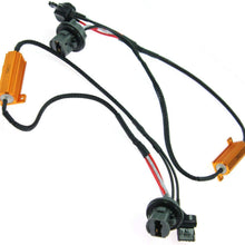 2X - New LED Canbus Error Free Load Resistor Wiring Harness Decoder 7440 7443
