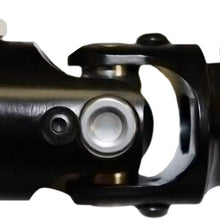DEMOTOR PERFORMANCE 3/4" - 36 Spline to 3/4" DD Universal Black Steel U-Joint