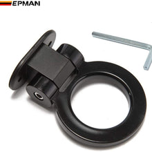 EPMAN Universal ABS Bumper Car Sticker Adorn Car Dummg Tralier Tow Hook Kit Car-Styling TK-IS07220 (Silver)