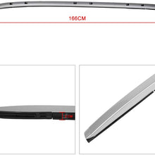 OCPTY Top Rails Roof Rack Fit For Mazda CX-5 2017-2019 Luggage Racks Rooftop Cargo Carrier Bag Luggage Kayak Canoe Bike Snowboard Skiboard