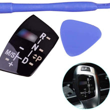 SZMWL Car Gear Sticker Shift Knob Panel Cover for BMW LHD Models ///M E82 E90 E60 F10 F30 F34 Long Type
