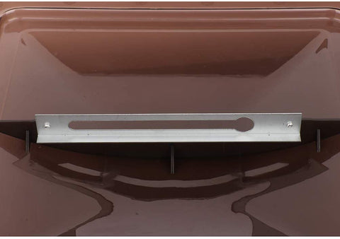 ANPART VL200-S Smoked 14 x 14 RV Compatible with Trailer Motorhome Ventilation Cover 1 Pack New Roof Vent Cover kit